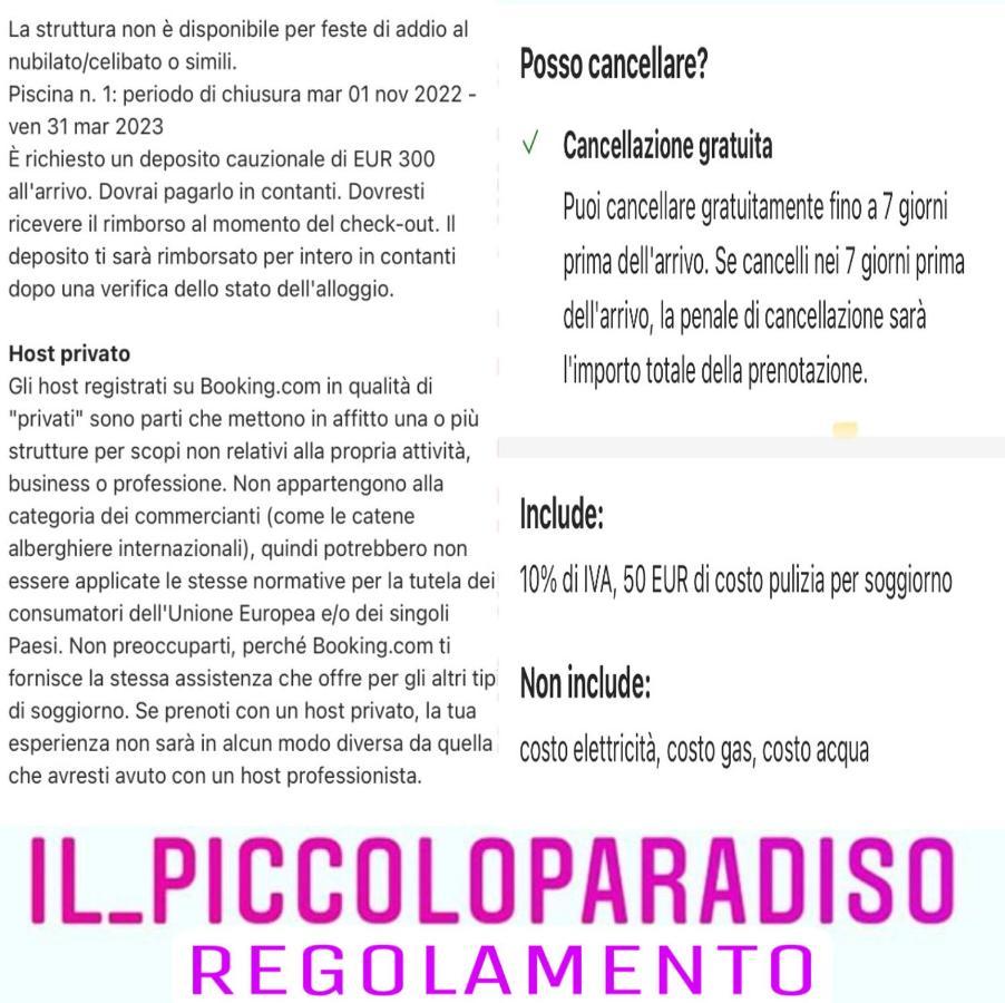 Il Piccolo Paradiso 세라베짜 외부 사진